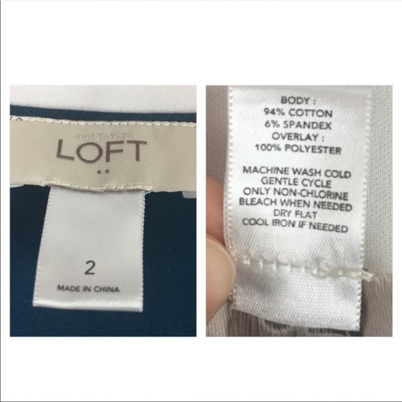 Ann Taylor Teal Ruffled Mini Dress Size 2 Fits S To M - Picture 5 of 6